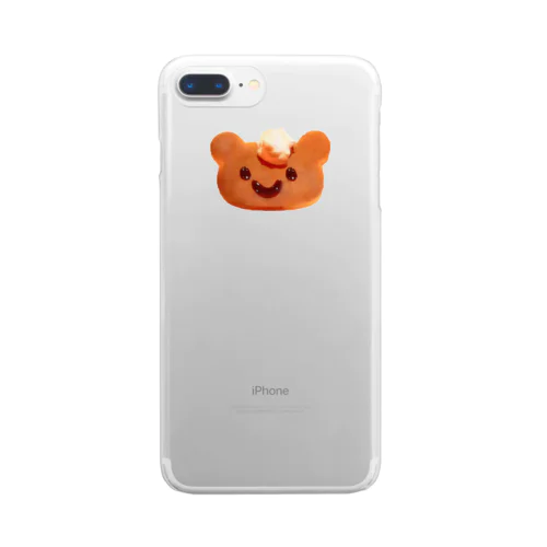 Fuwarin Bear♪（ふわりんベア♪) Clear Smartphone Case