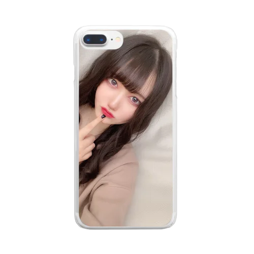 自撮り第1弾 Clear Smartphone Case