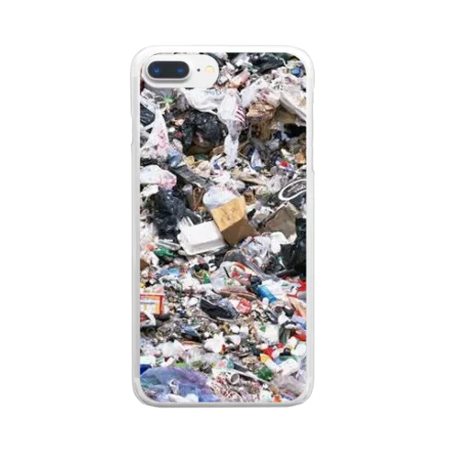 新品未使用でも汚く見えます Clear Smartphone Case