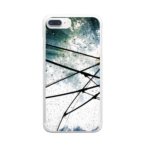 雨の森 Clear Smartphone Case