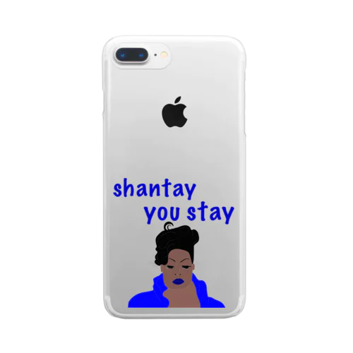 Shantay You Stay クリアスマホケース