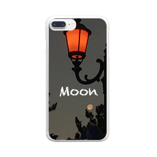 Moon Clear Smartphone Case