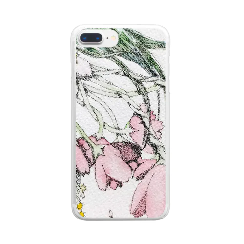 春の妖精 Clear Smartphone Case