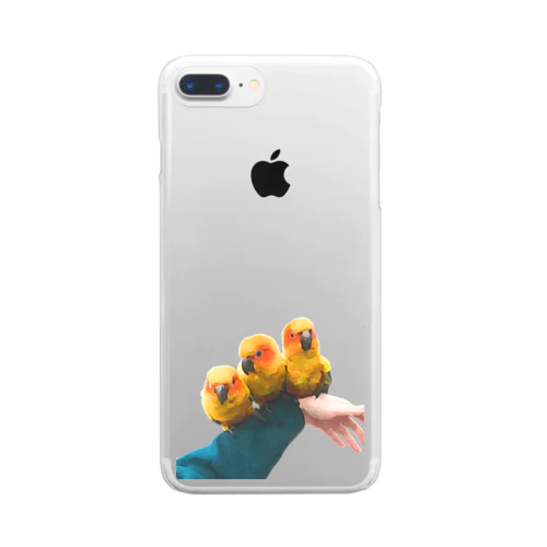 インコ Clear Smartphone Case