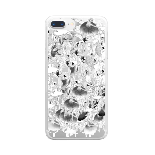 バレリーナたち Clear Smartphone Case