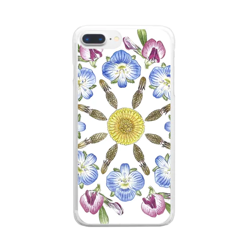 Springflower 2 Clear Smartphone Case