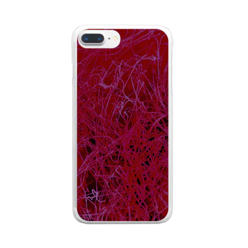 grappe d'amaryllis Clear Smartphone Case