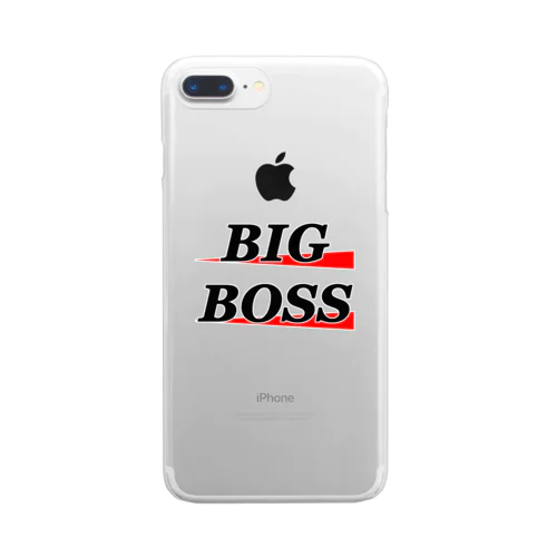 BIGBOSS Clear Smartphone Case