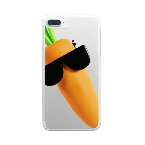 Funky Carrot!physical! Clear Smartphone Case