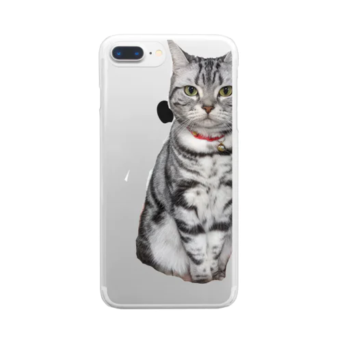 猫のトォーラ Clear Smartphone Case