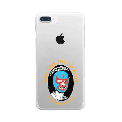 ゴッド・セーブ・ザ・ルチャドール　GOD SAVE THE LUCHADOR Clear Smartphone Case