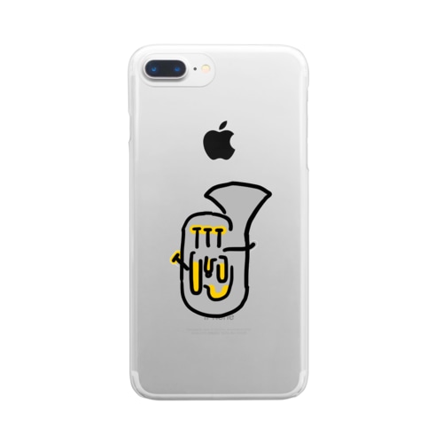 ゆーほ Clear Smartphone Case