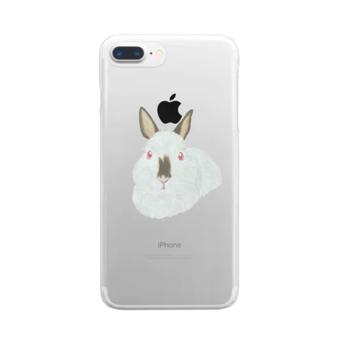 うさぎさん🐰ヒマラヤン Clear Smartphone Case