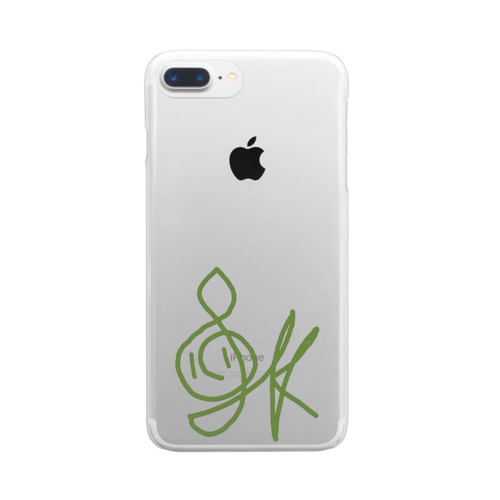 と音K Clear Smartphone Case