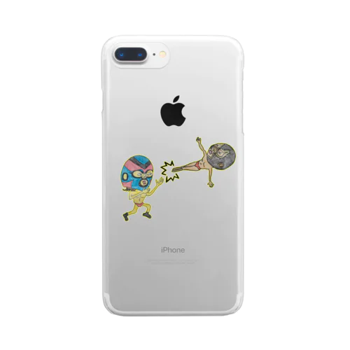 MASKの人達　3 Clear Smartphone Case