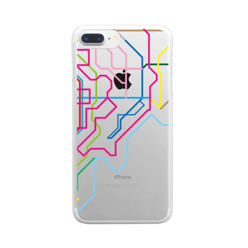 Everyday Route Color Clear Smartphone Case