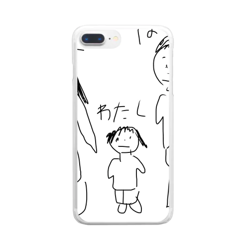 わたしの家族 Clear Smartphone Case