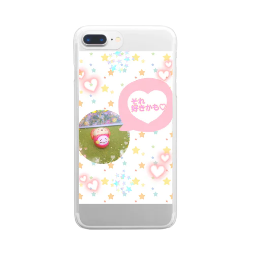 それスキ♡ Clear Smartphone Case