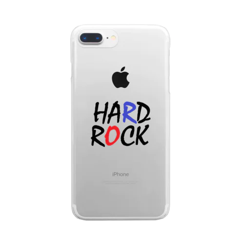 ハードロック　HARDROCK　音楽　バンド　ミュージシャン Clear Smartphone Case