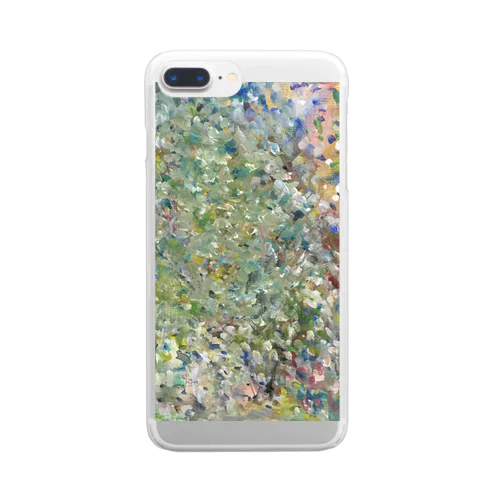 「色を見つけて」 Clear Smartphone Case