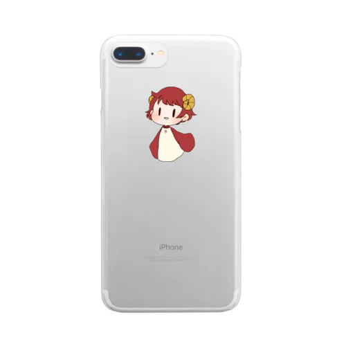 じぇるくちゃん🐏 文字なしver. Clear Smartphone Case