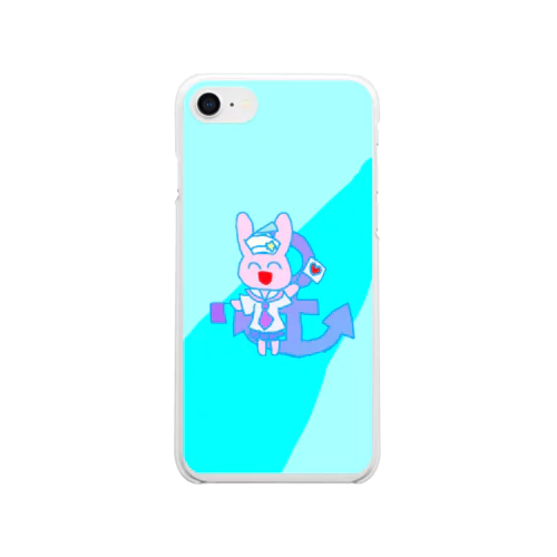 さくらもちスマホケース Clear Smartphone Case