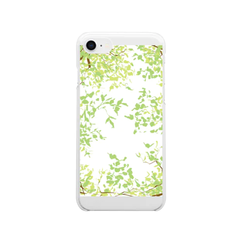 tree 夏 Clear Smartphone Case