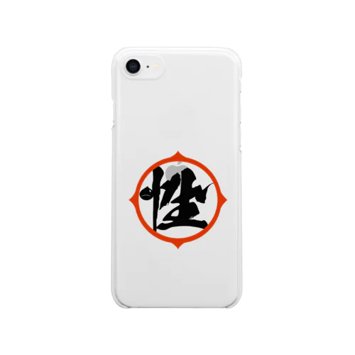 性帝バトルグッズ Clear Smartphone Case
