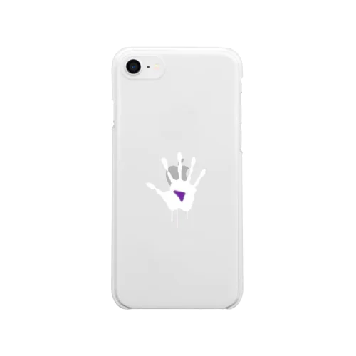 乃木の手 Clear Smartphone Case