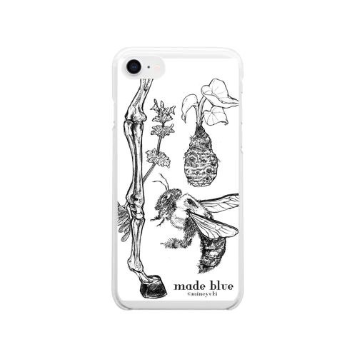 Kumanbachi , Bone of house & Spring plants Clear Smartphone Case