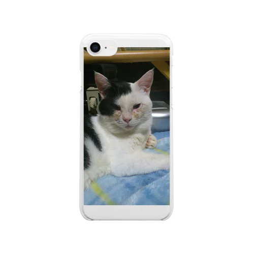 ねこちゃん Clear Smartphone Case