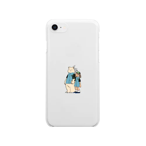 仲良し Clear Smartphone Case