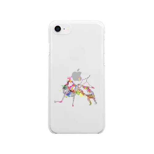 Jazz player(ハッピーになろうぜ) Clear Smartphone Case
