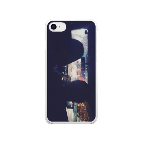 雨の日 Clear Smartphone Case