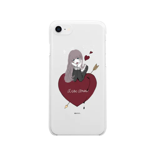 love you. Clear Smartphone Case