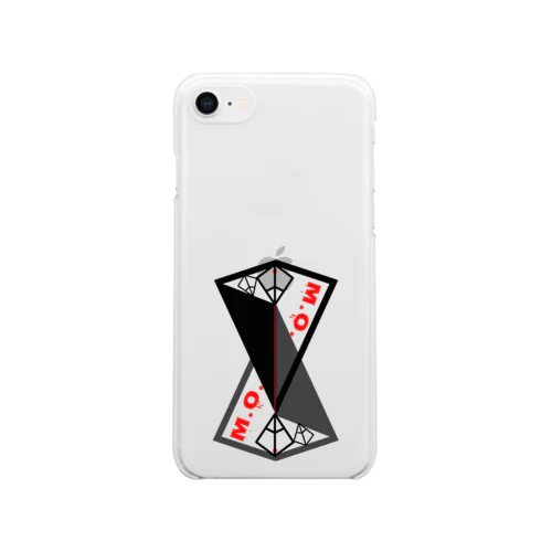 M.O.ロゴ Clear Smartphone Case