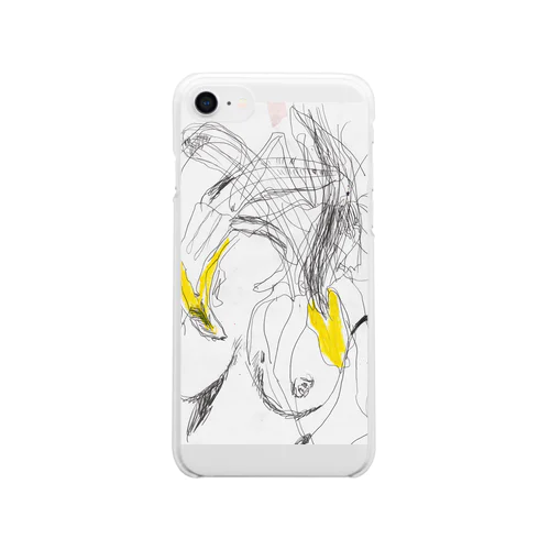 banana_lady Clear Smartphone Case