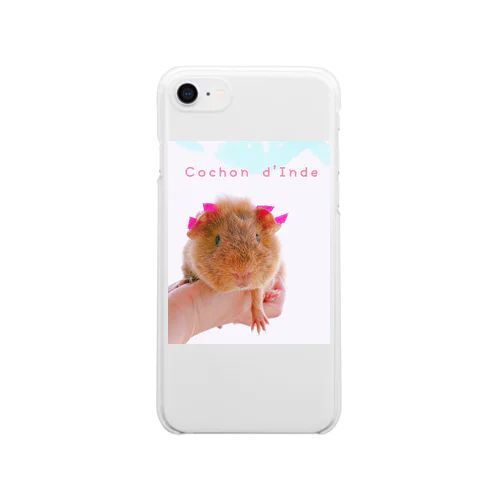 モルモットベビー♪ Clear Smartphone Case