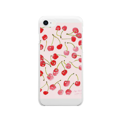 cherry_merry Clear Smartphone Case