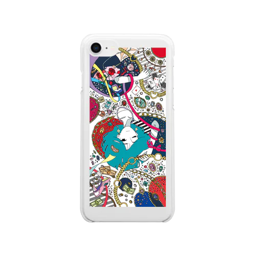贅沢な悩み Clear Smartphone Case