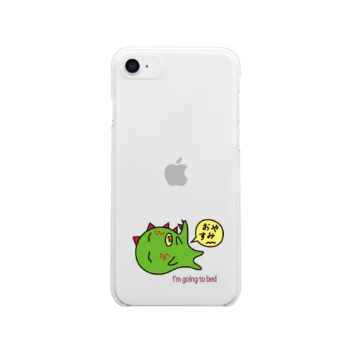 おやすみギャのっぴー Clear Smartphone Case