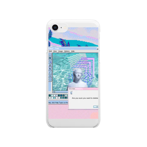 Heisei last summer Clear Smartphone Case