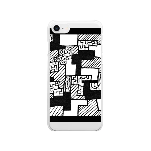 Square  #2222 Clear Smartphone Case