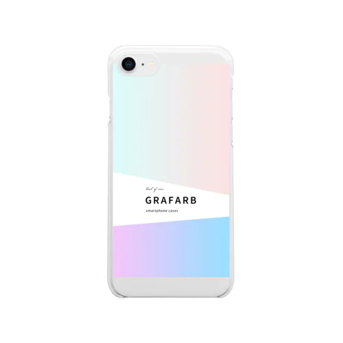 グラデーション #02 Clear Smartphone Case