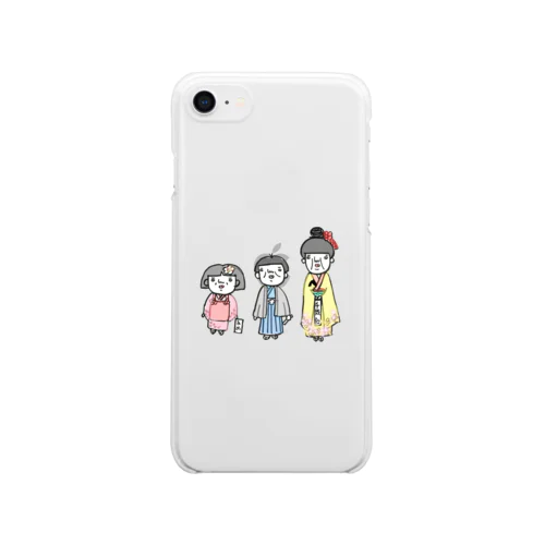 七五三 Clear Smartphone Case