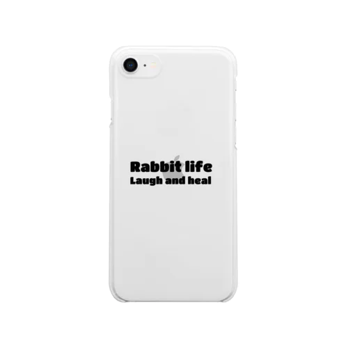 Rabbit life Clear Smartphone Case