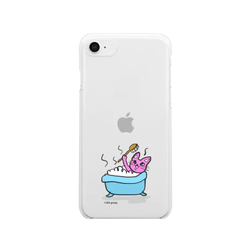 い，い，ゆ，だ，ニャーンコ Clear Smartphone Case