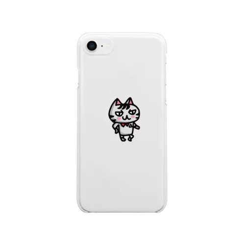 大人きどりボン Clear Smartphone Case