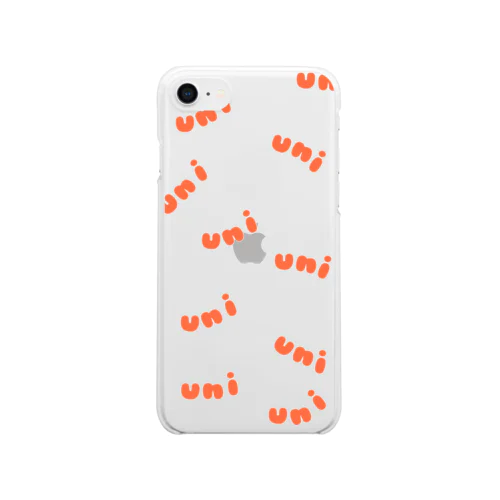 うに Clear Smartphone Case