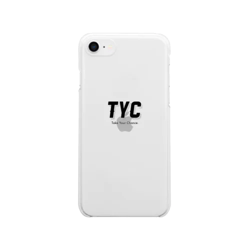 TYCスポーティーロゴ Clear Smartphone Case